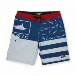 Apparel Blue Water Americamo Fishing Shorts