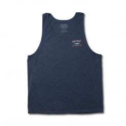 Apparel Mens Game Fish Blue Marlin Tank Top