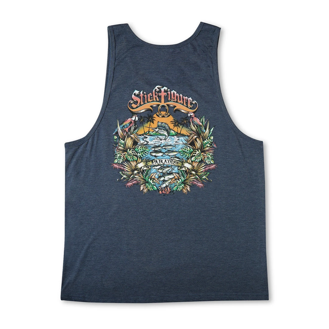 Apparel New Arrivals Stick Figure Paradise Tank Top 3 Apparel New Arrivals Stick Figure Paradise Tank Top