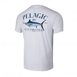 Apparel Mens Stratos Blue Marlin Performance Shirt