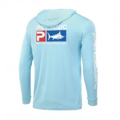 Apparel Aquatek Deluxe Hooded Fishing Shirt Sun Protection System