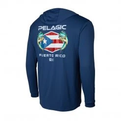 Apparel Aquatek Puerto Rico Hooded Fishing Shirt