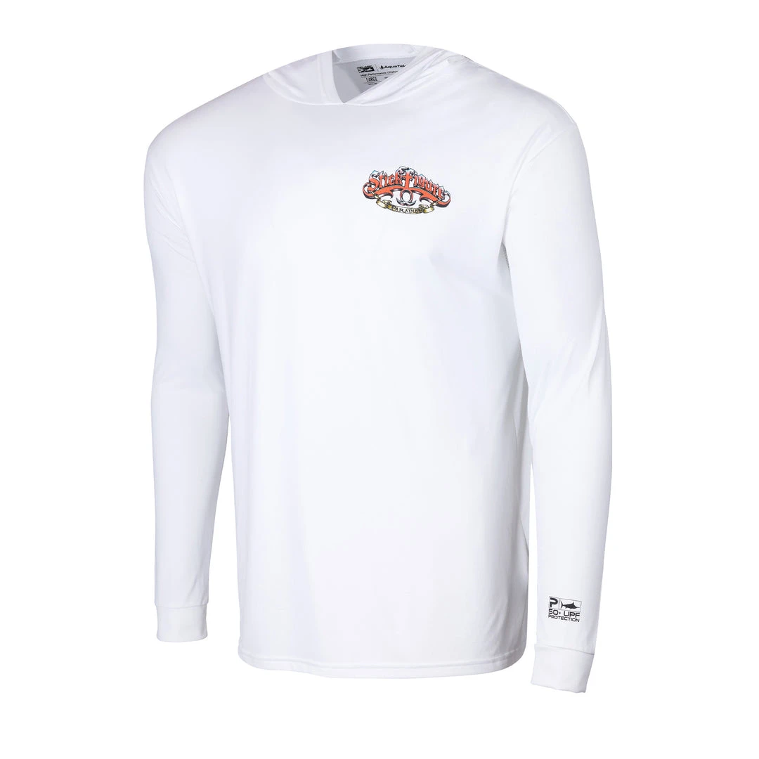 Apparel New Arrivals Aquatek Stick Figure Hooded Fishing Shirt 4 Apparel New Arrivals Aquatek Stick Figure Hooded Fishing Shirt