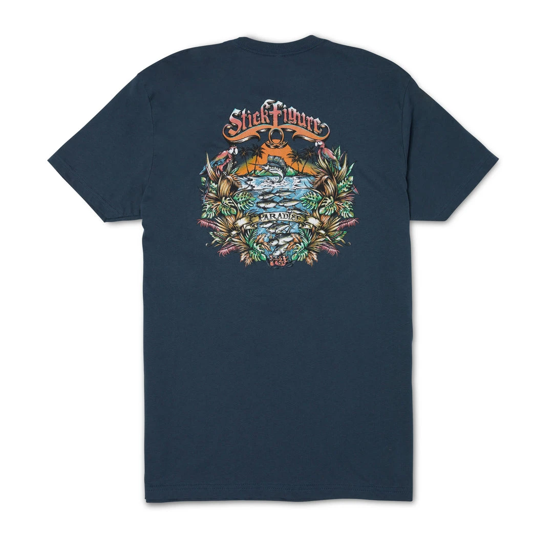 Apparel Stick Figure Paradise Fishing T-Shirt New Arrivals 3 Apparel Stick Figure Paradise Fishing T-Shirt New Arrivals