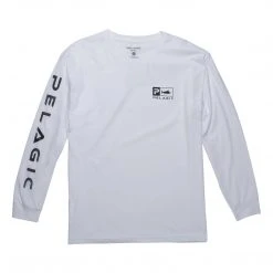 Apparel Mens Icon Long Sleeve Fishing T-Shirt