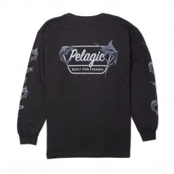 Apparel Surrounded Long Sleeve Fishing T-Shirt Mens