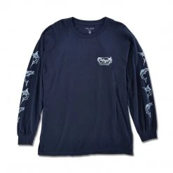 Apparel Mens Surrounded Long Sleeve Fishing T-Shirt