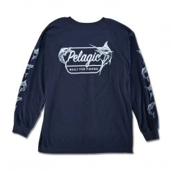 Apparel Mens Surrounded Long Sleeve Fishing T-Shirt