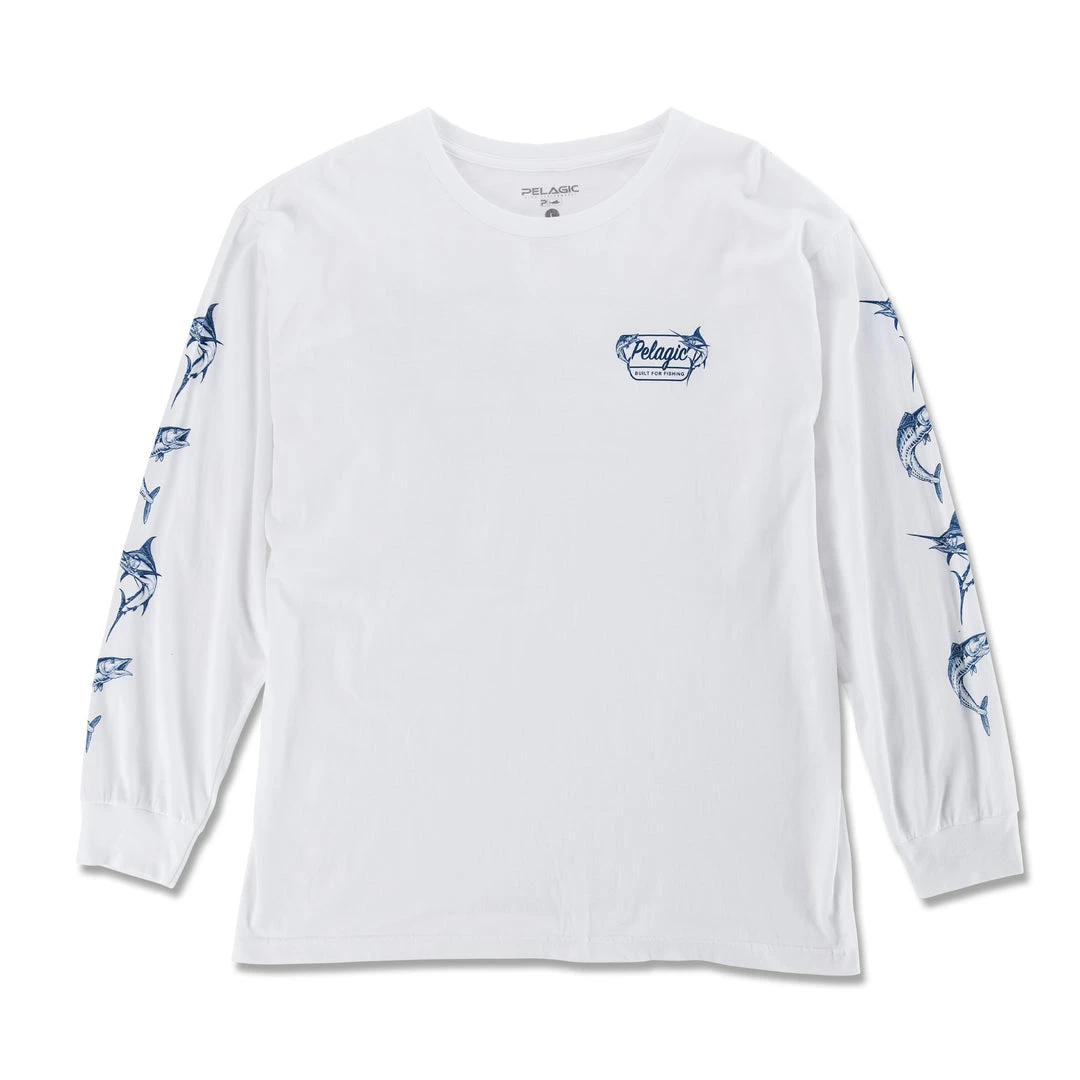 Apparel Surrounded Long Sleeve Fishing T-Shirt Mens 4 Apparel Surrounded Long Sleeve Fishing T-Shirt Mens