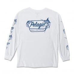 Apparel Surrounded Long Sleeve Fishing T-Shirt Mens