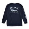 Apparel Dolphin Fish Long Sleeve Fishing T-Shirt Mens
