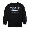 Apparel Mens Dolphin Fish Long Sleeve Fishing T-Shirt