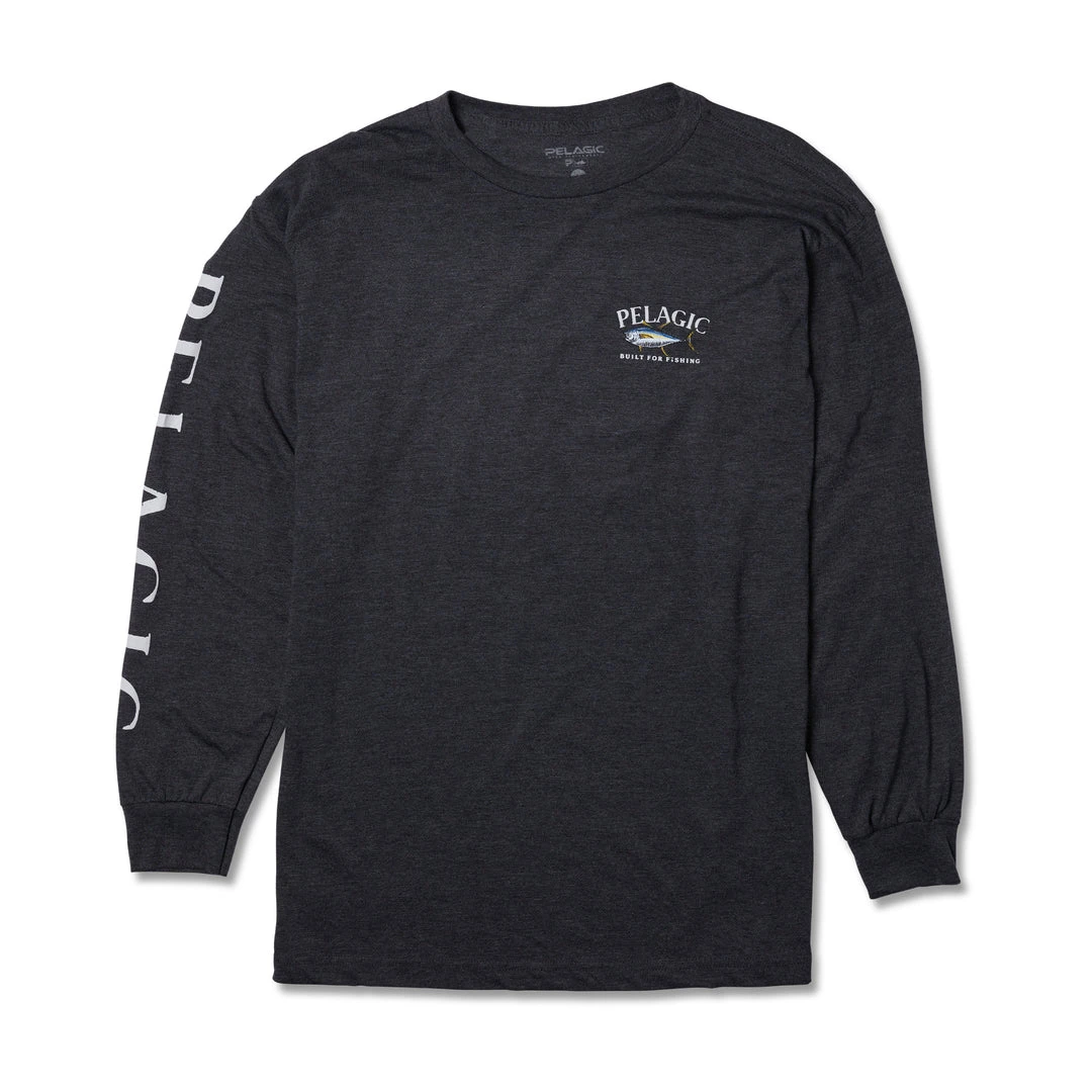 Apparel Mens Yellowfin Tuna Long Sleeve Fishing T-Shirt 4 Apparel Mens Yellowfin Tuna Long Sleeve Fishing T-Shirt