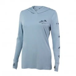 Apparel Ultratek Gyotaku Hooded Fishing Shirt - Women's Womens