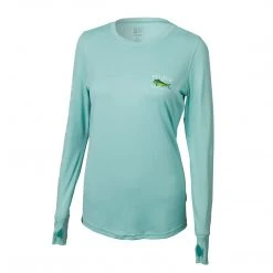 Apparel Aquatek Dolphin Fish Fishing Shirt - Women's