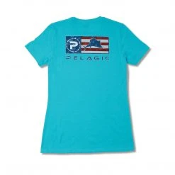 Apparel Womens Americamo Icon Fishing T-Shirt - Women's