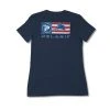 Apparel Womens Americamo Icon Fishing T-Shirt - Women's