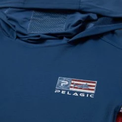 Apparel Youth Exo-Tech Icon Hooded Fishing Shirt Sun Protection System