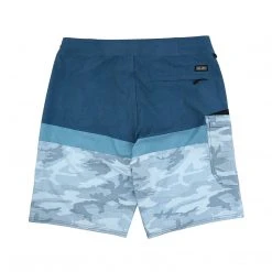 Apparel Youth Blue Water Camo Fishing Shorts