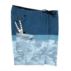 Apparel Youth Blue Water Camo Fishing Shorts