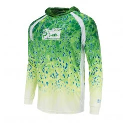 Apparel Sun Protection System Vaportek Hooded Fishing Shirt