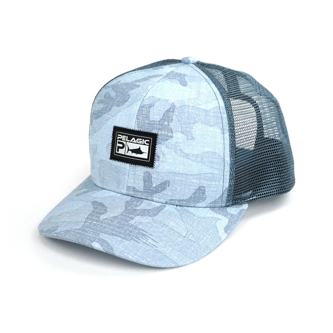 Apparel Icon Fish Camo Fishing Hat 3 Apparel Icon Fish Camo Fishing Hat