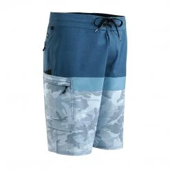 Apparel Kid's Blue Water Camo Fishing Shorts Kids 3T - 5T
