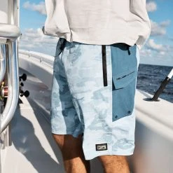 Apparel Best Sellers Ocean Master Camo Fishing Shorts