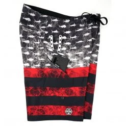 Pelagic Sharkskin Americamo Fishing Shorts Mens