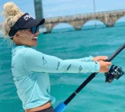 Apparel Ultratek Gyotaku Hooded Fishing Shirt - Women's Womens