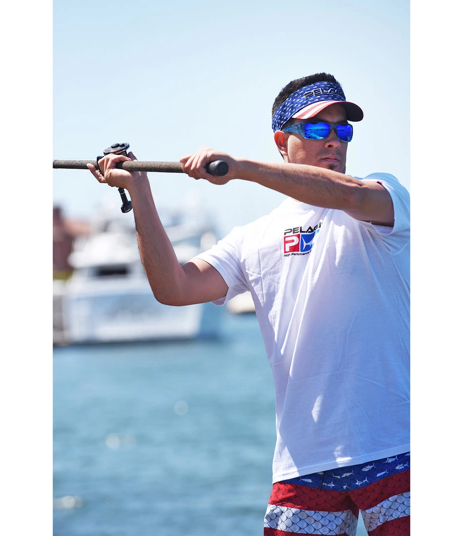 Pelagic Mens Deluxe Fishing T-Shirt Pelagic Mens Deluxe Fishing T-Shirt